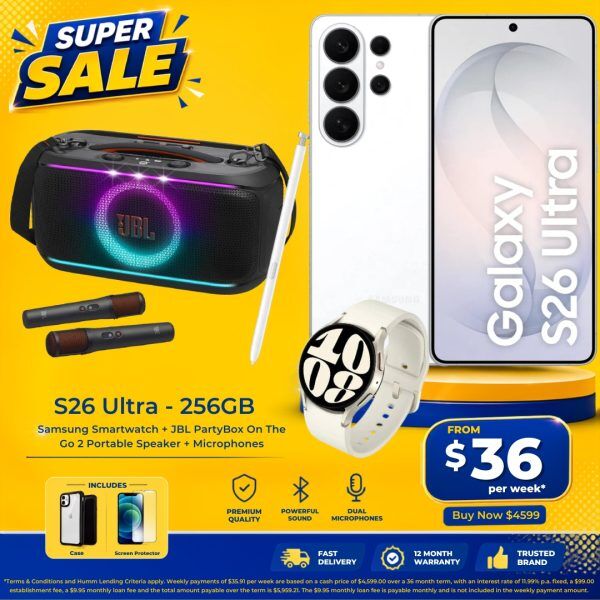 samsung-galaxy-s26-ultra-samsung-watch-jbl-partybox-speaker