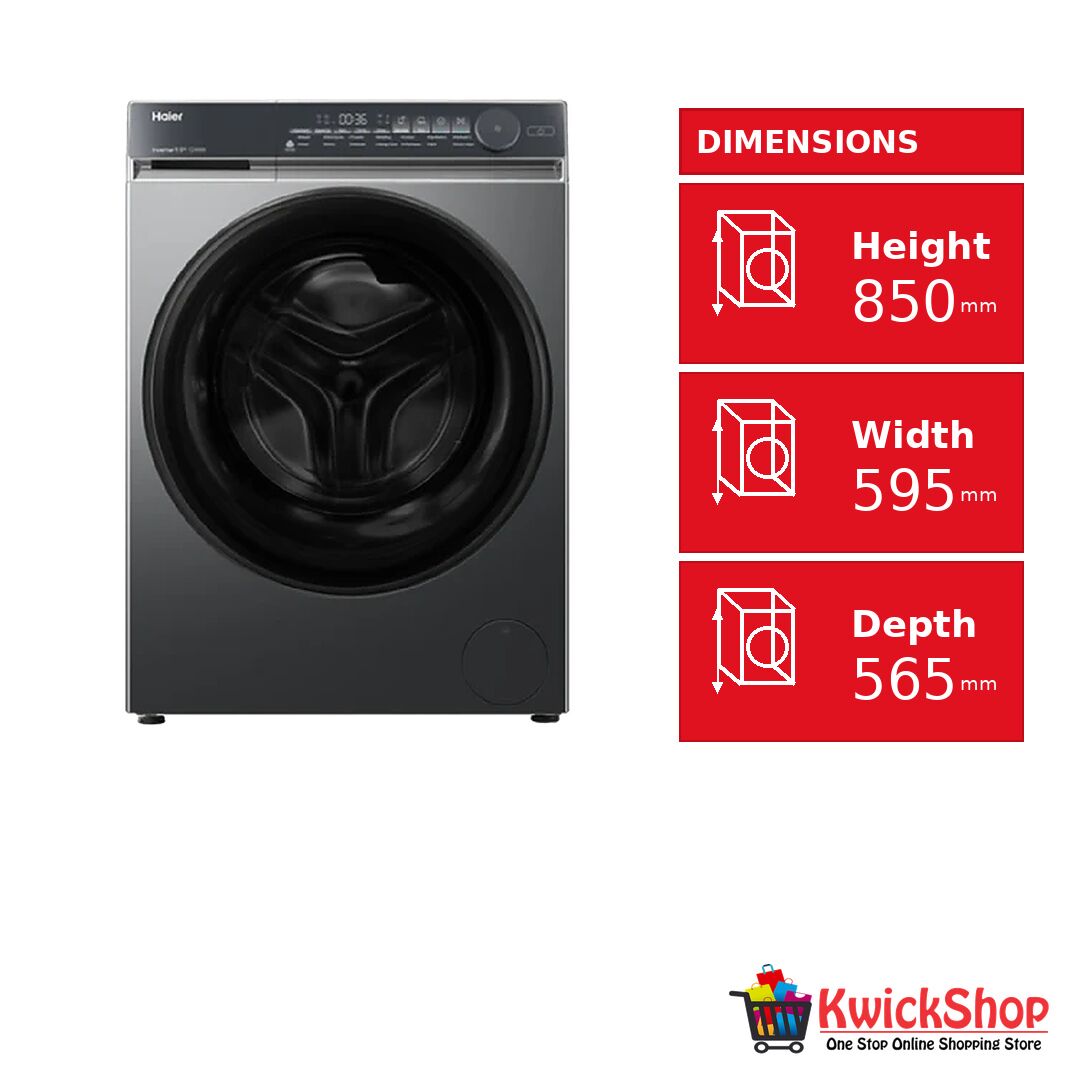 haier-9.5kg-front-loader-washer