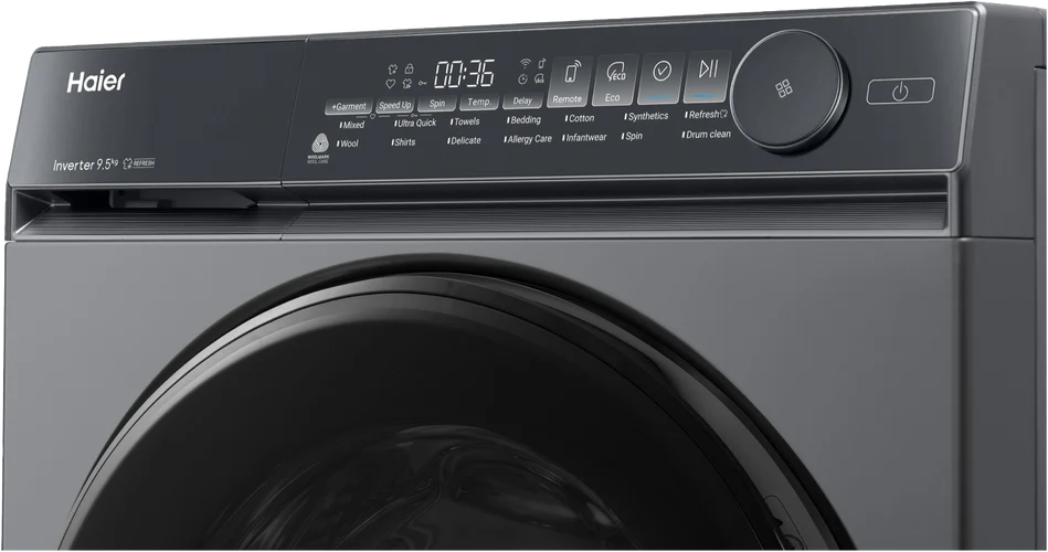 haier-9.5kg-front-loader-washer