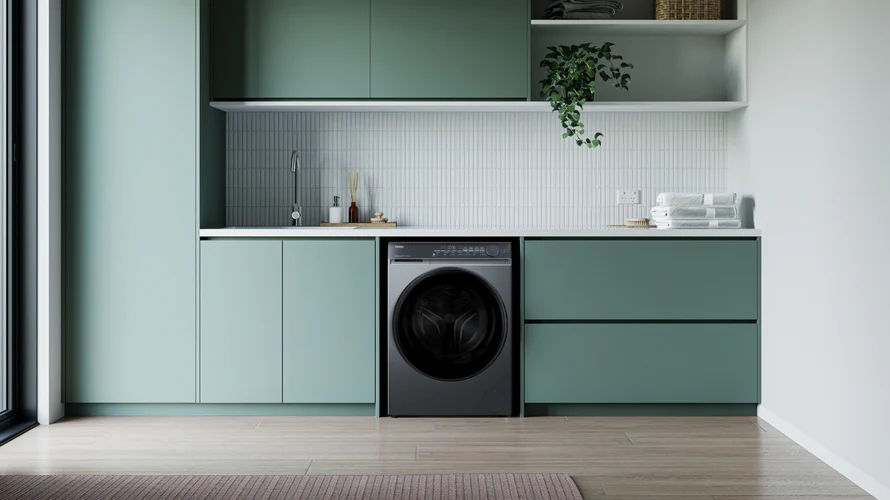 haier-9.5kg-front-loader-washer