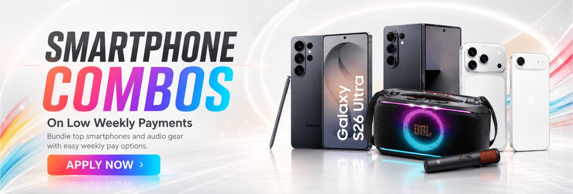 Smartphone Package Deals on Low Weekly Payments